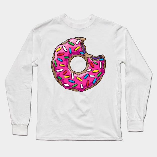 You can't buy happiness but you can buy donuts Long Sleeve T-Shirt by Plushism